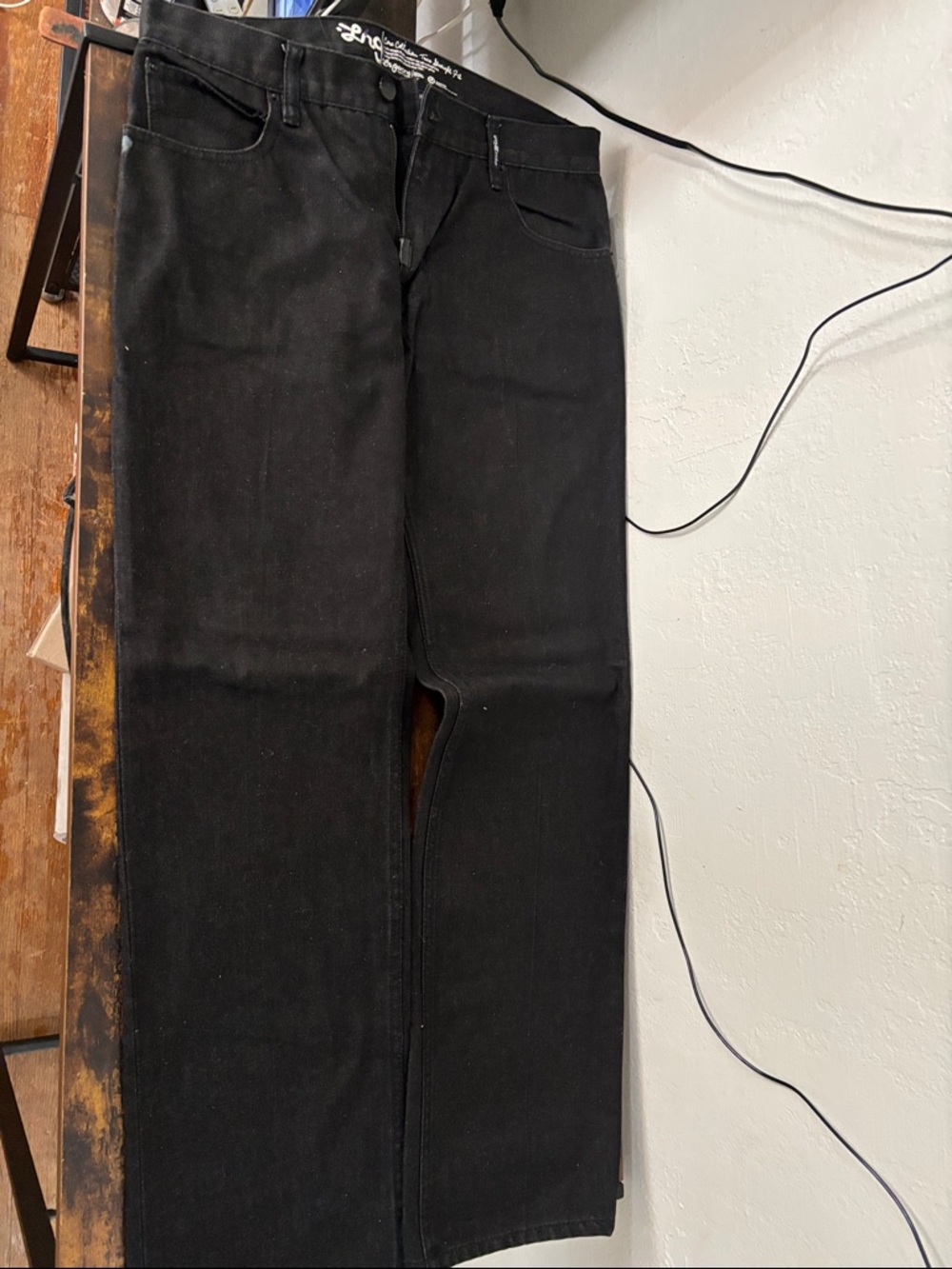LRG Men's Relaxed Black Jeans